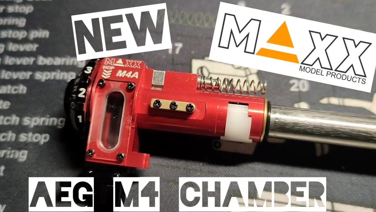 New MAXX MODEL M4A Hop-Up Chamber | Airsoft Tech