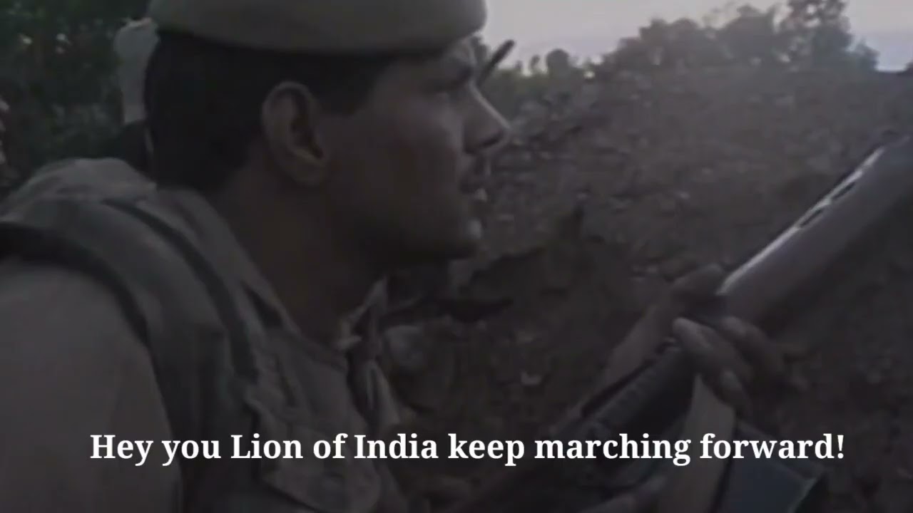 Kadam Kadam Badhaye Ja || Official Marching Song of the Indian Armed Forces