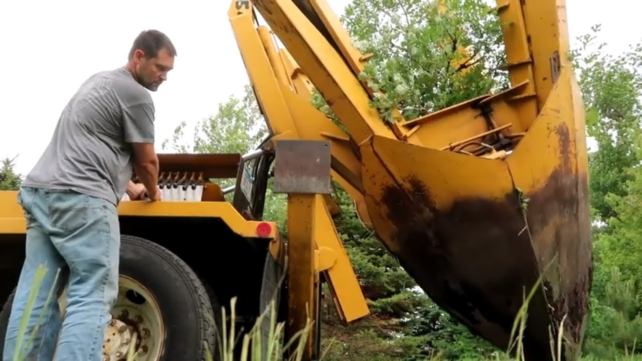 The Sights and Sounds of a Tree Spade