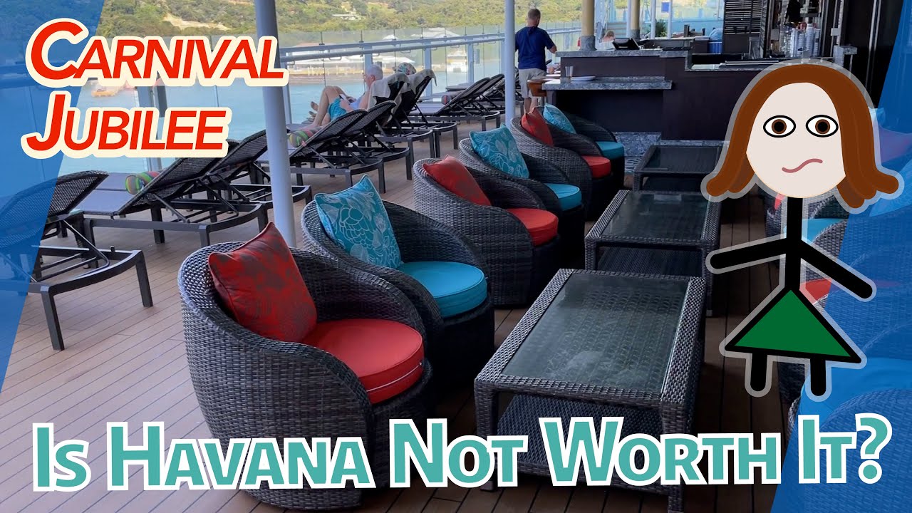 Havana Private Outside Deck and Bar on Carnival Jubilee