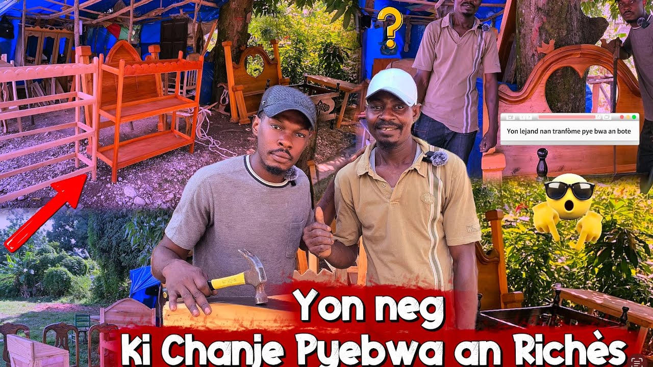 Vin gade aksyon jèn gason sa , kòman li transfòme pye bwa an richès.