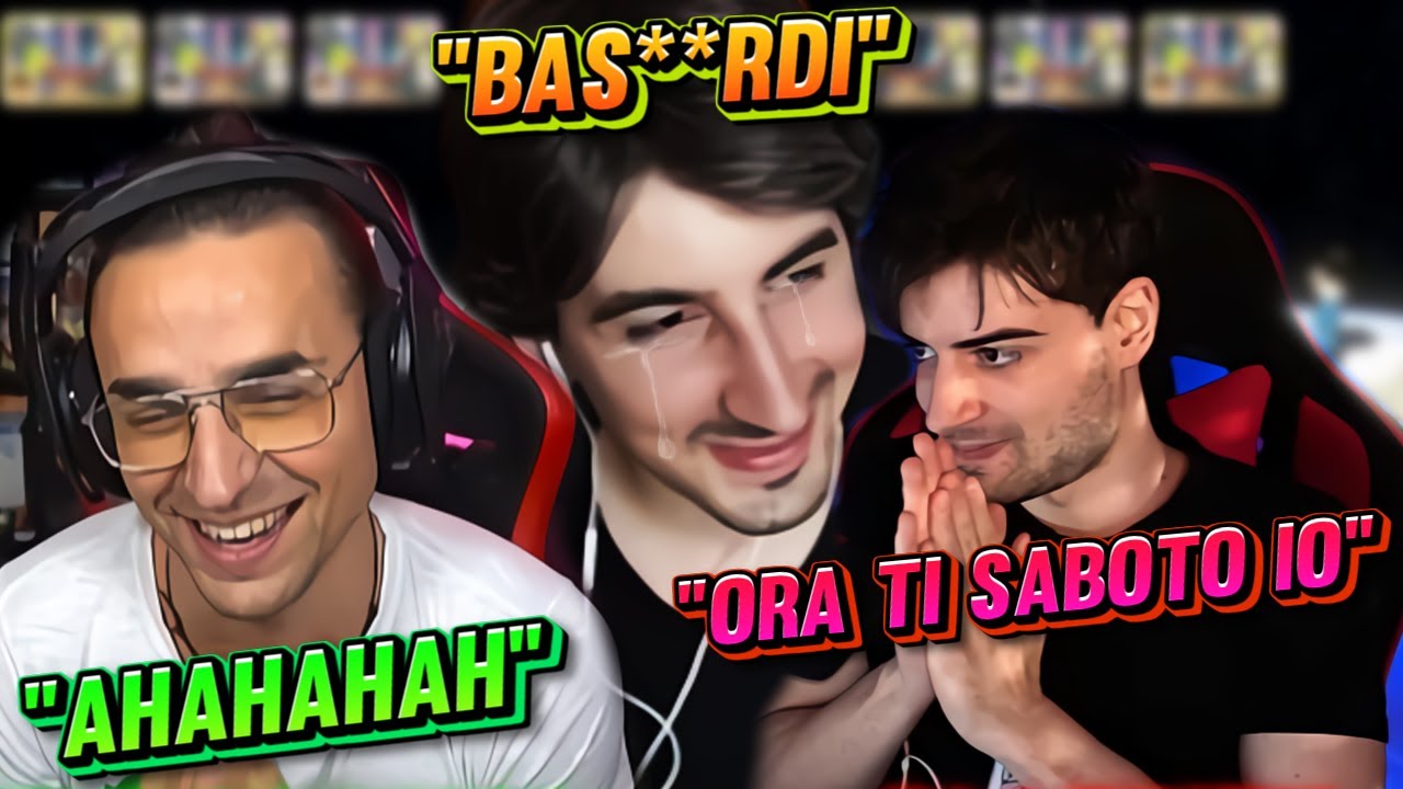 TROLL a GIOSEPH finito BENISSIMO 😂 Lo ABBIAMO SABOTATO per FARLO PERDERE w/ Tuberanza | MARIO KART