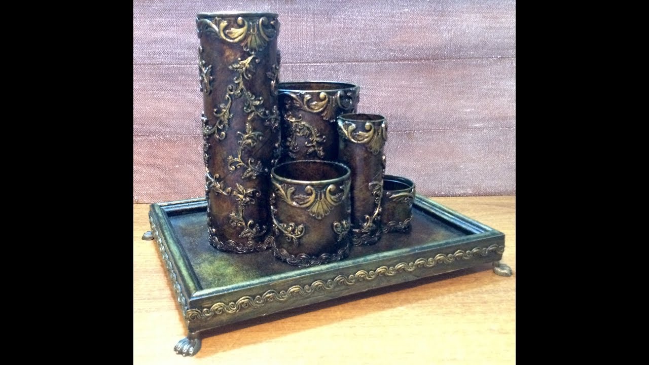 Настольный органайзер из хлама своими руками. DIY. Organize your bangles using old/ waste shoe box