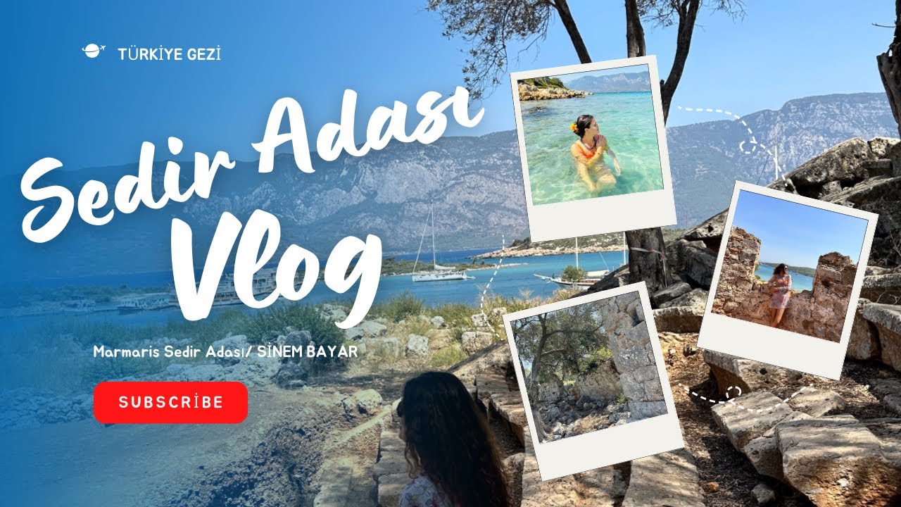Sedir Adası 2023/Nasıl Gidilir/ Giriş Ücreti/ Tarihi | Detaylı Anlatım | #marmaris #travel #keşfet