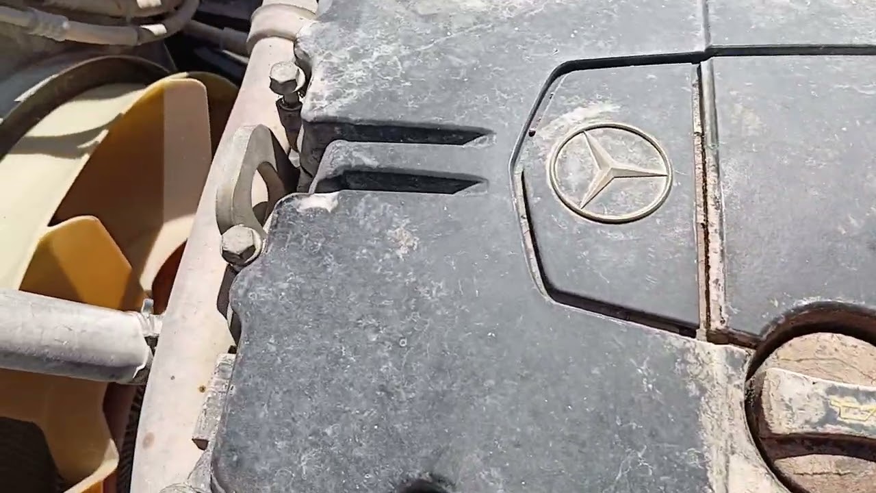 Mercedes Benz Arocks 33 32 enjektör tesisatında kopma kronik ariza