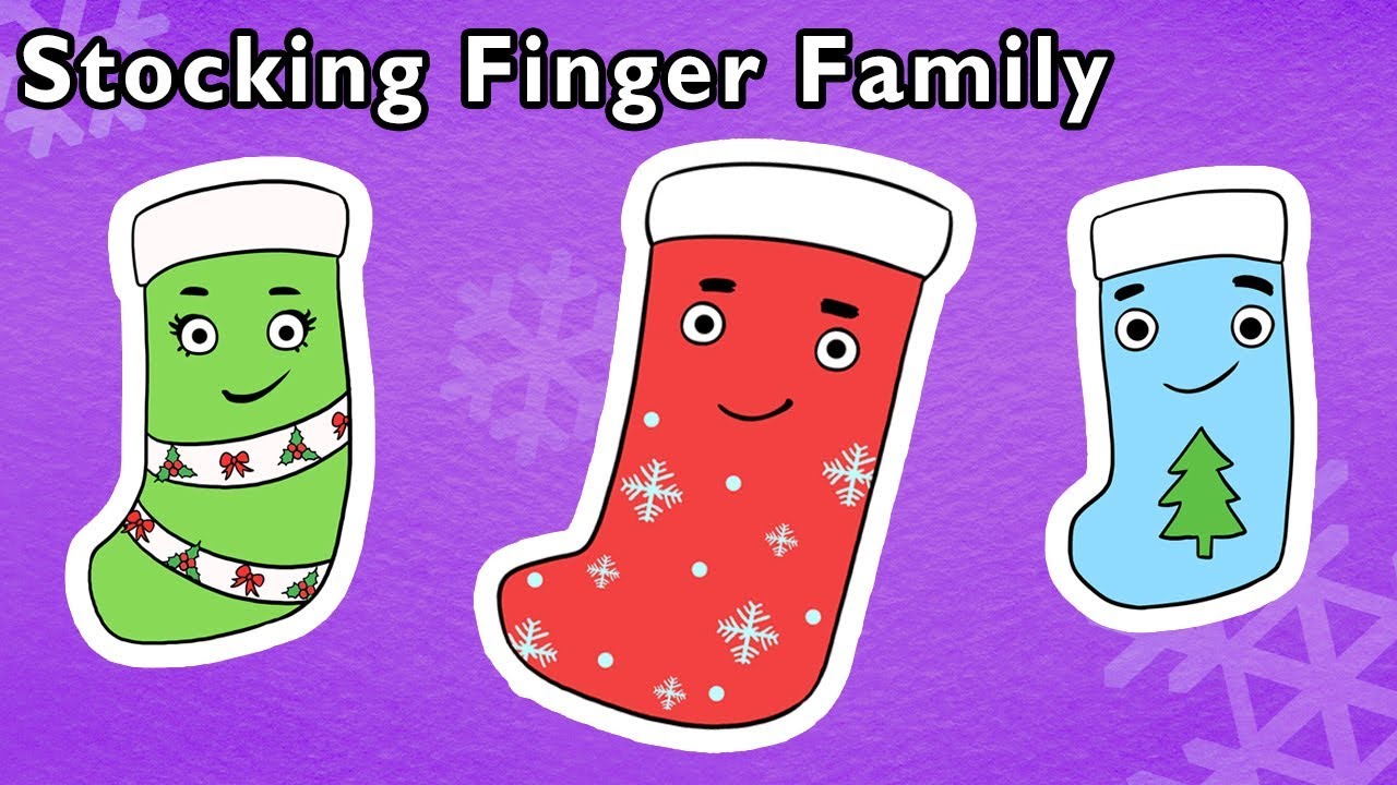🧦Stocking Finger Family and More | Nursery Rhymes from Mother Goose Club