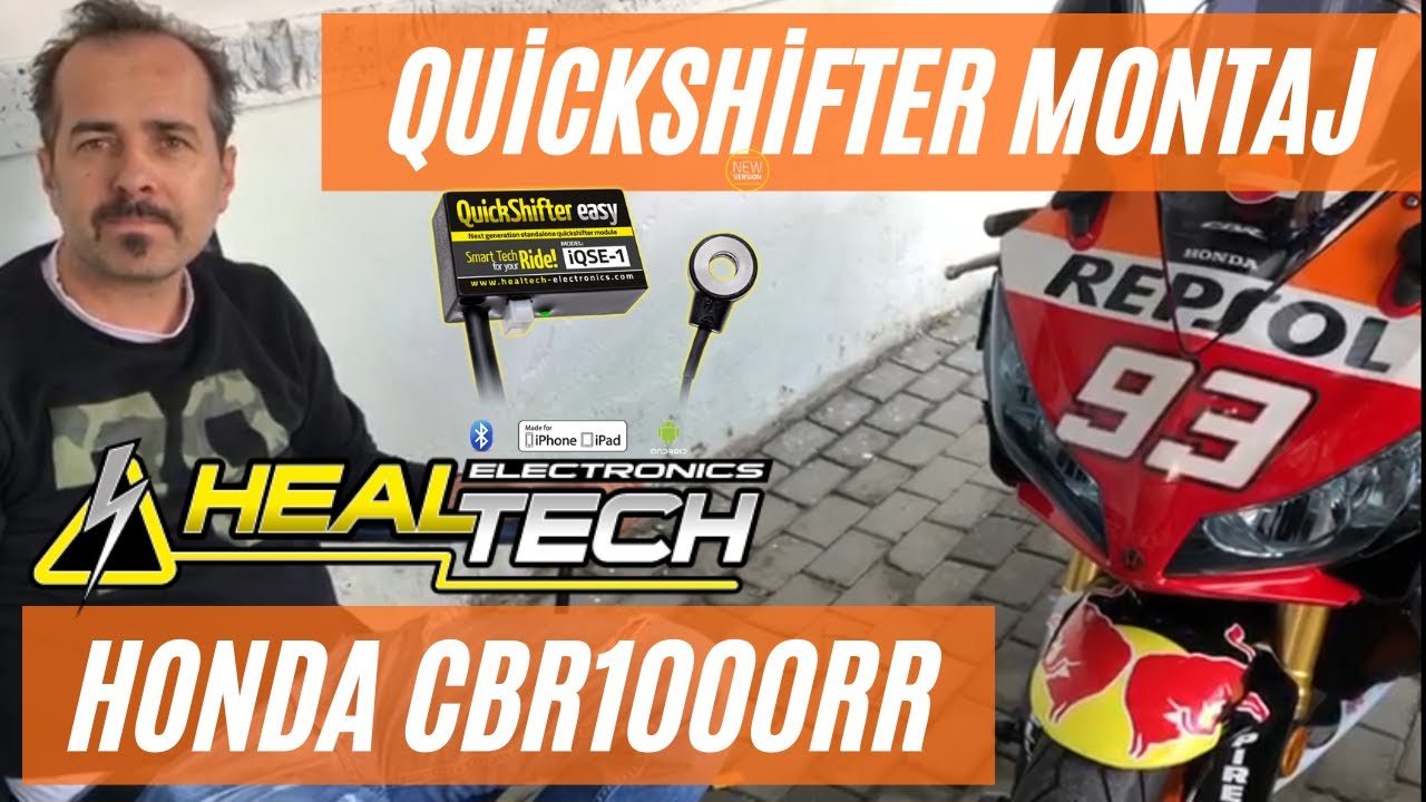HEALTECH QUİCKSHİFTER MONTAJI - HONDA CBR1000RR - DEBRİYAJSIZ VİTES DEĞİŞTİRMEK.