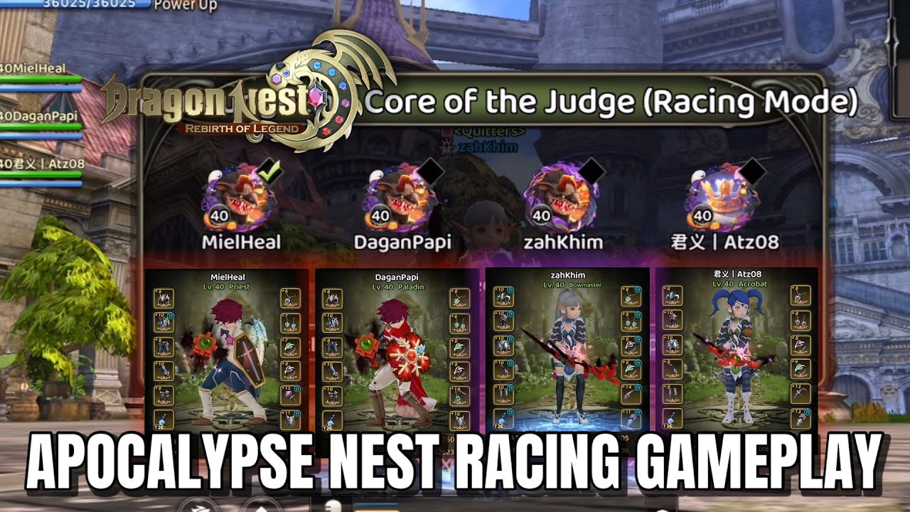 Apocalypse nest racing gameplay | Dragon Nest: Rebirth of Legend