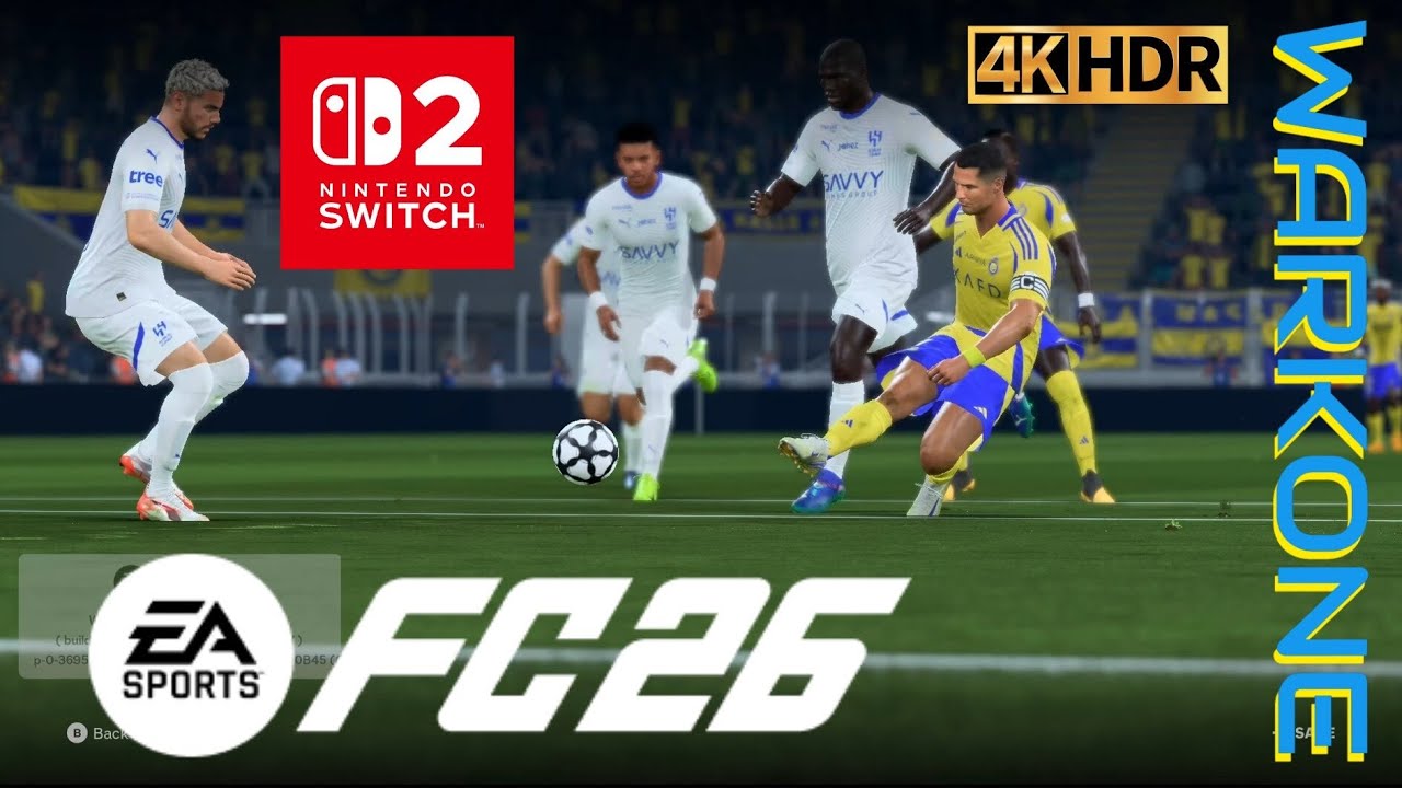 FC26 Al Nassr vs Al Hilal Nintendo Switch 2 | 4K