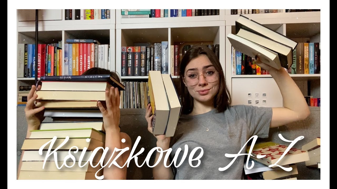 KSIĄŻKOWY ALFABET! 📚 Czyli mnóstwo, mnóstwo poleceń!