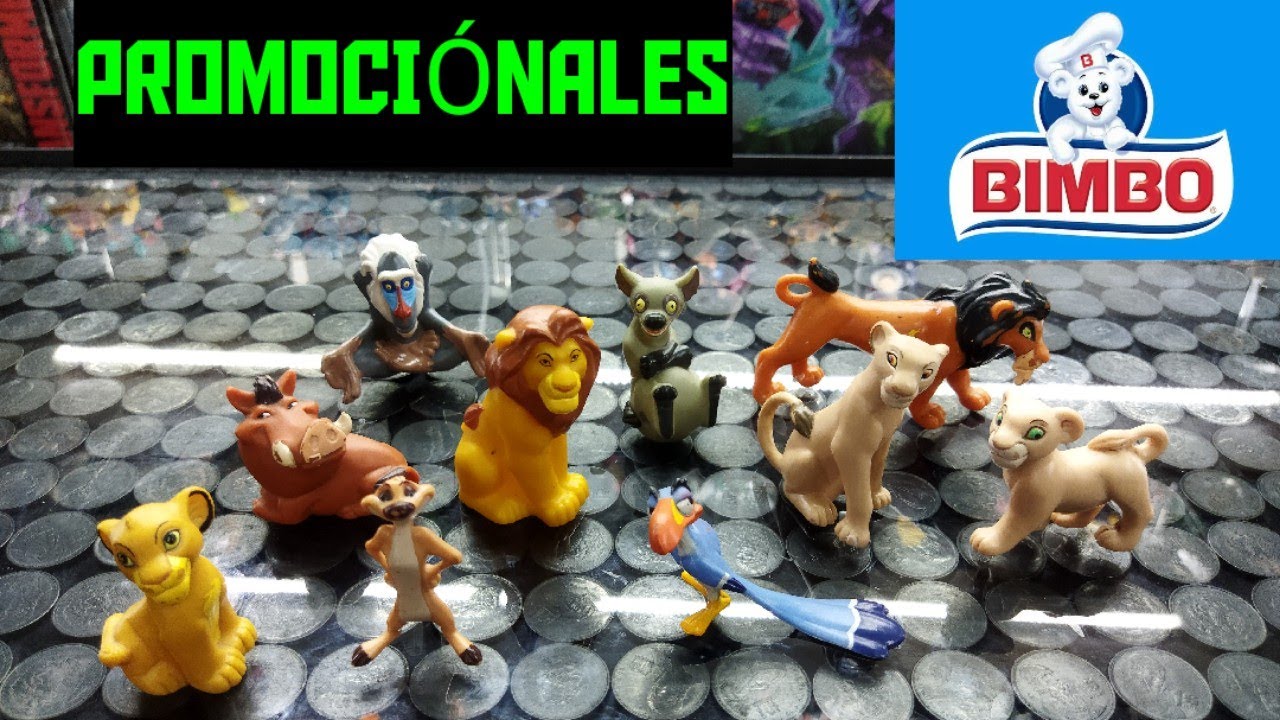 COLECCIÓN DEL REY LEÓN BIMBO | PROMOCIONALES BIMBO