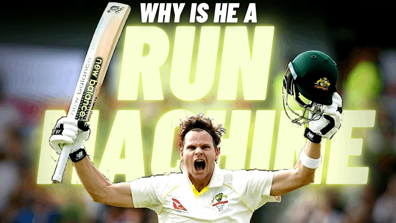 Why Does Steve Smith Score So Many Runs? | Batting Technique Analysis