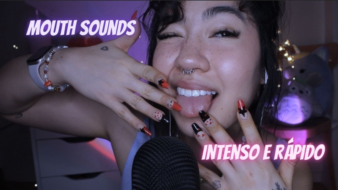 ASMR | Sons de BOCA  INTENSOS com INAUDÍVEL (mas é na VELOCIDADE MÁXIMA)