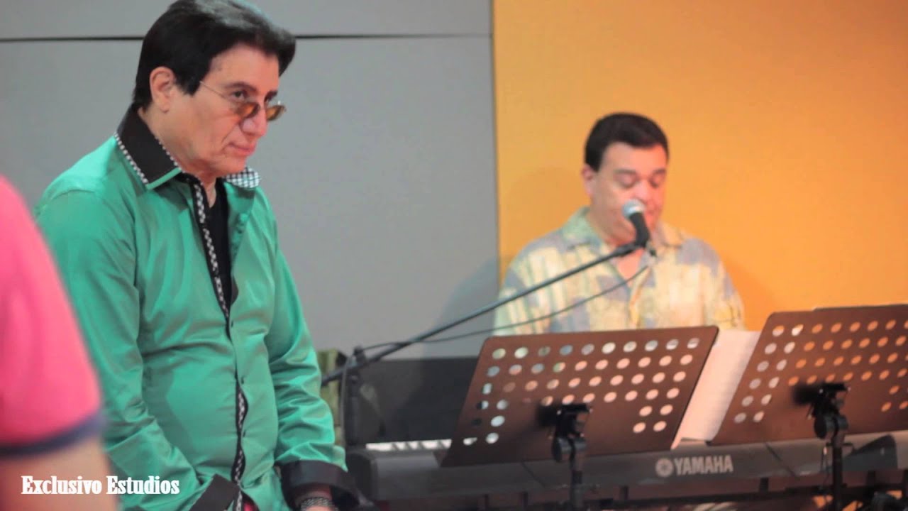 Ensayo Richie Ray y Bobby Cruz en Exclusivo Estudios Cali