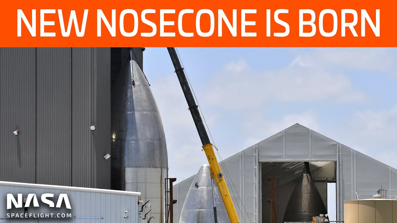 SpaceX Boca Chica - A New Nosecone Is Born - New Lots Readied For Expansion