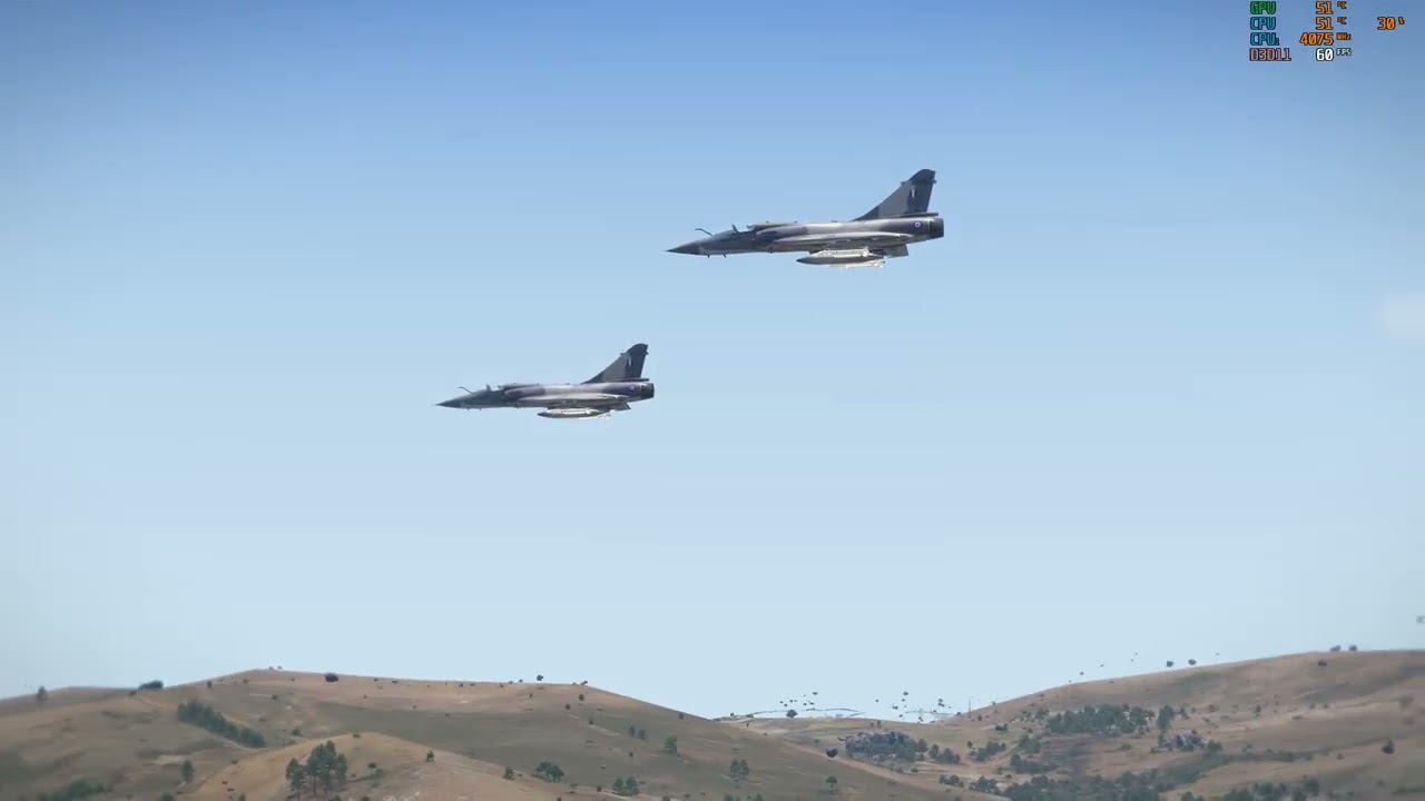 HELLENIC AIR FORCE - RAFALE AND MIRAGE OVER LIMNOS