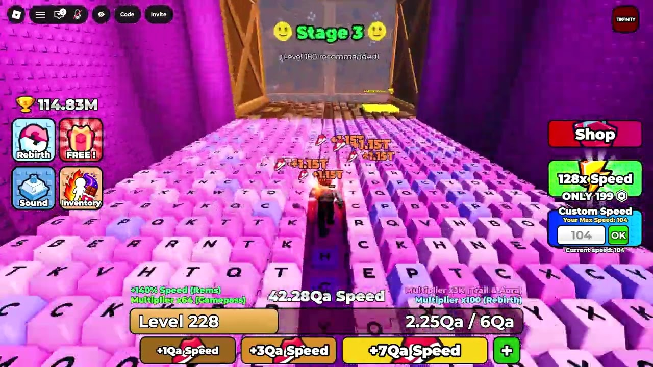How To Beat Stage 2 Island 2 -  In Speed Keyboard Escape 🔥