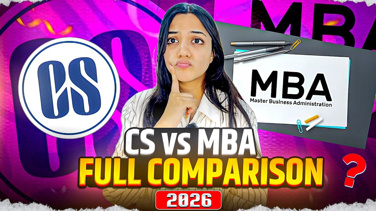 CS vs MBA 2026 detailed comparison | Fees, Salary, Career, Scope | Neha Patel