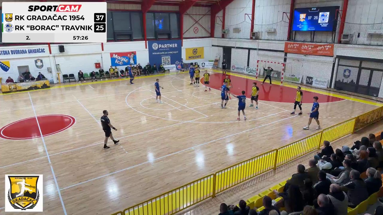 RK GRADAČAC 1954-RK “BORAC” TRAVNIK 07.08.2026