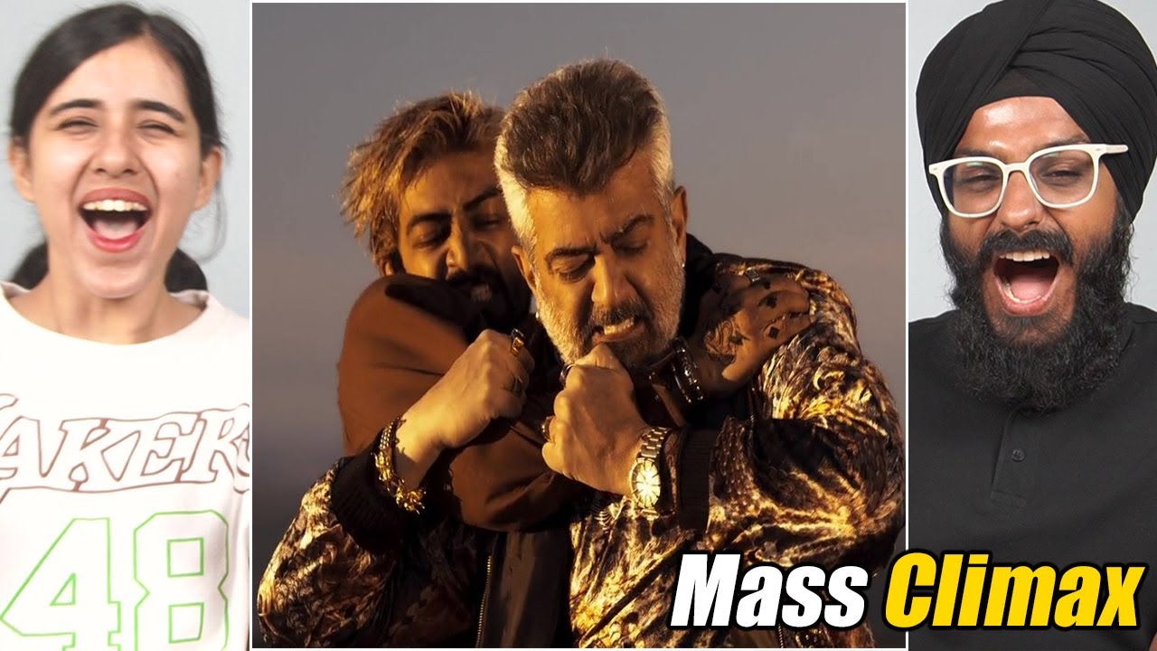 Good Bad Ugly MASS Climax Scene REACTION | Thala Ajith | Parbrahm Singh