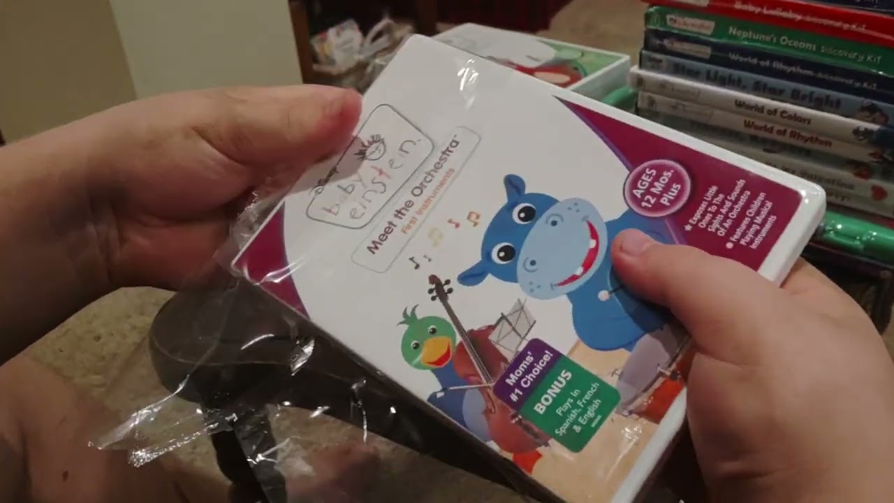 Baby Einstein: Meet the Orchestra 2007 DVD Unboxing (Grandma's House Version)