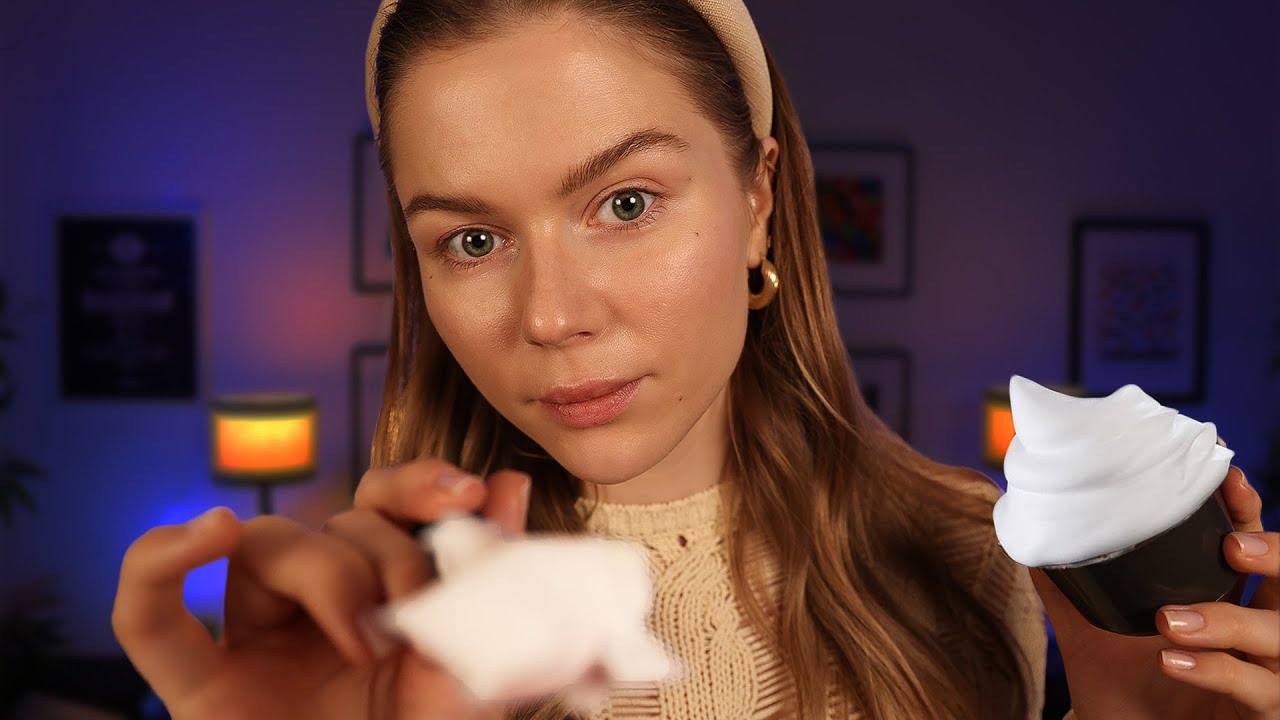 ASMR Most Relaxing Shaving RP.  Soft Spoken Personal Attention