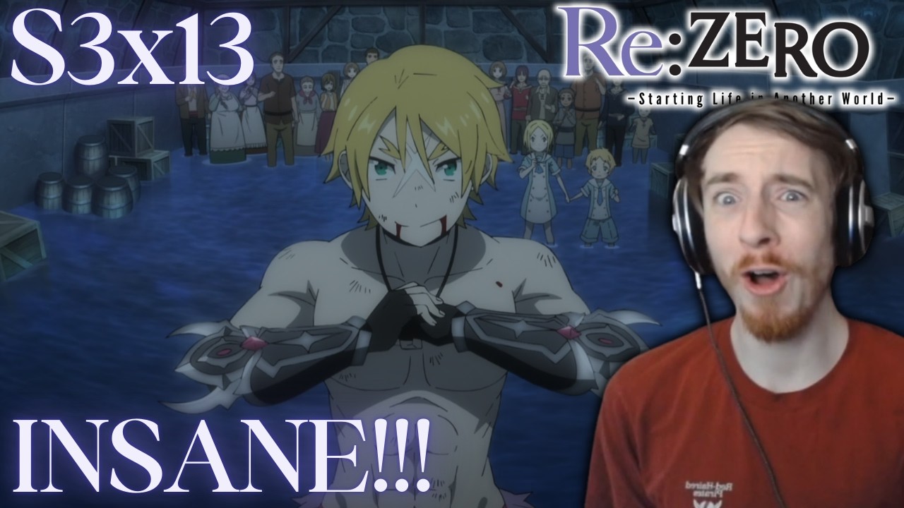 THIS FIGHT BLEW MY MIND!!! || Re:ZERO S3x13 || A Warrior's Acclaim || Reaction & Analysis