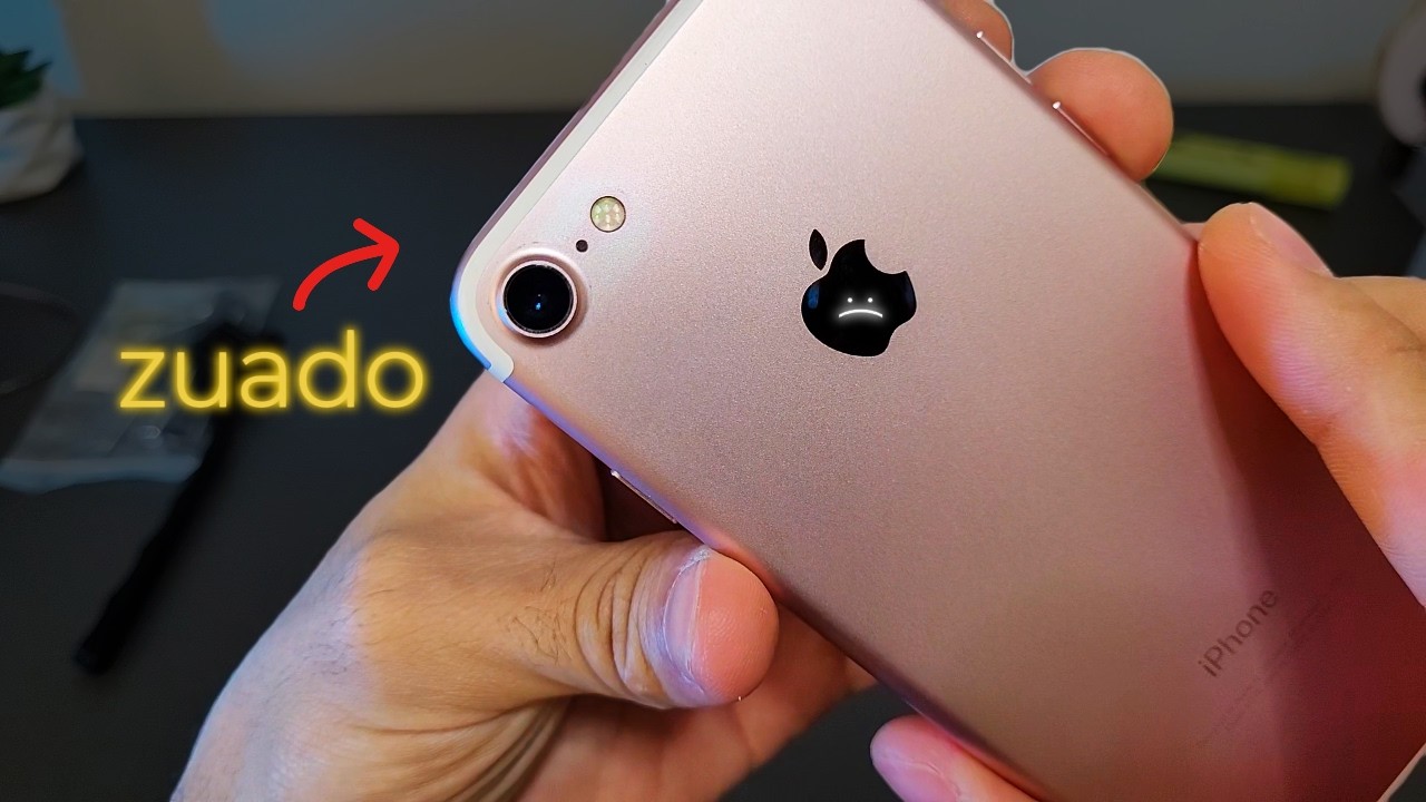 Achei um Iphone 7 e resolvi testar em 2026