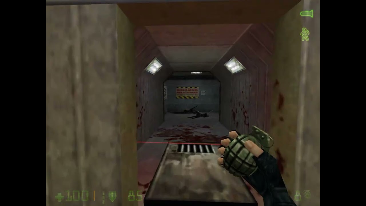chapter 4-5 testing, HL:Op4 mod for Dreamcast.