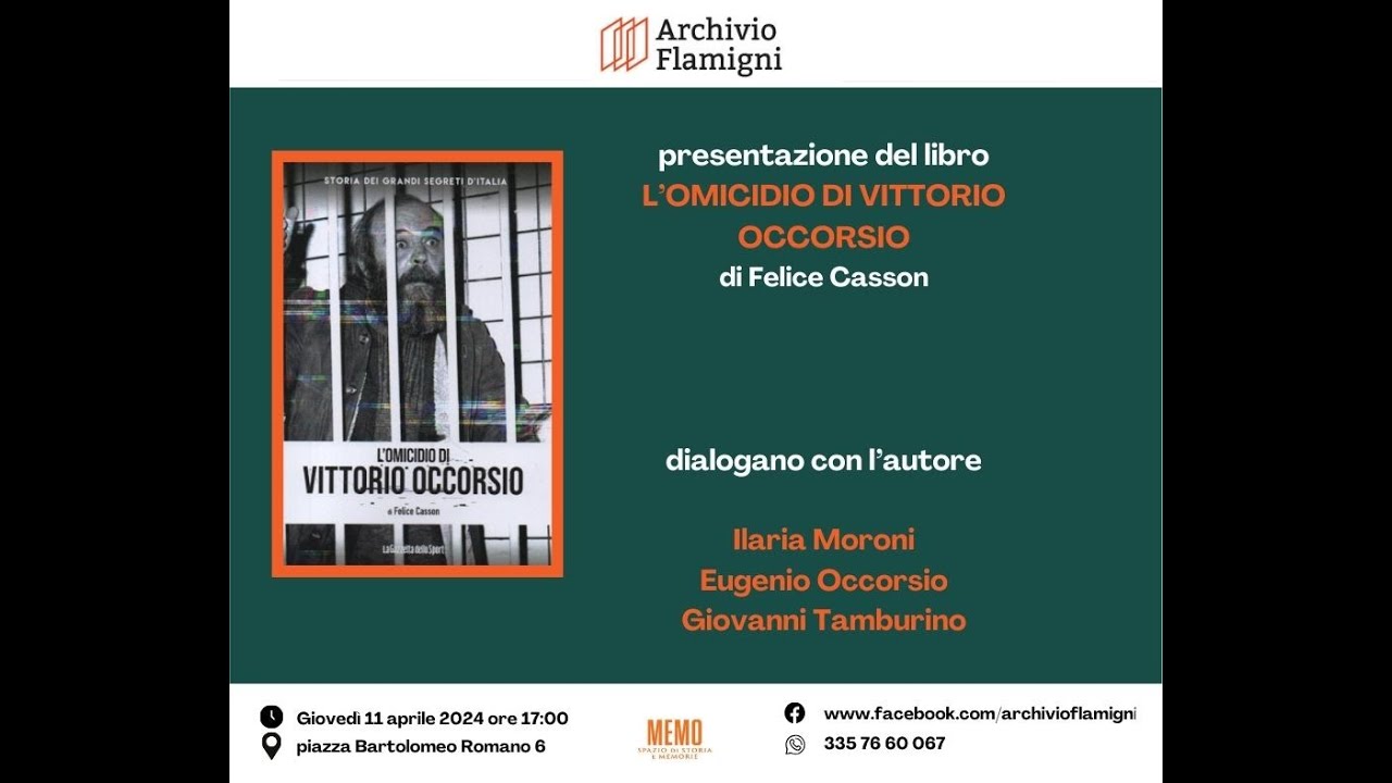 L'omicidio di Vittorio Occorsio