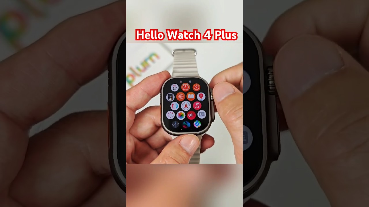 Hello Watch 4 Plus 4G Smartwatch #shorts #short#shortvideo #shortsvideo #shortsfeed #shortsviral