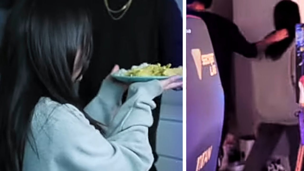 Zein le lleva la cena al cuarto de Deargia