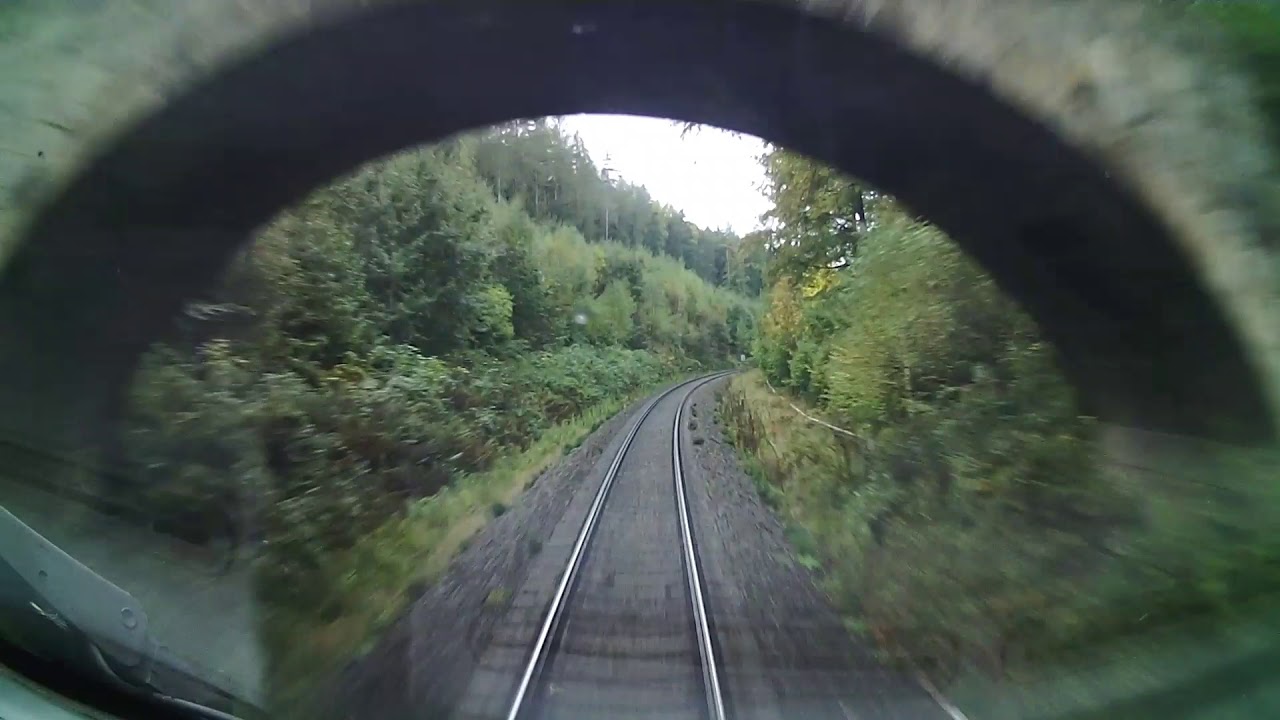 View of the Railway from Neukirch Ost to Bischofswerd