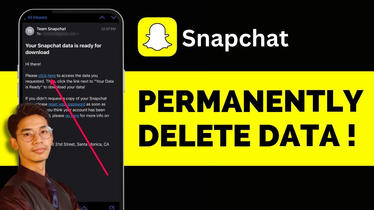 How To Delete Snapchat Data Permanently | Delete Snapchat Account Data !