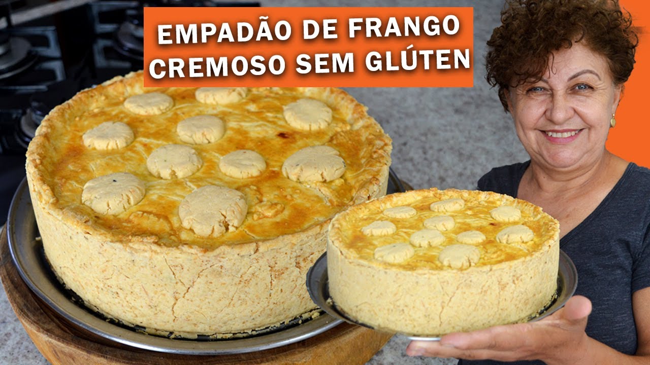 (SEM GLÚTEN) O MELHOR EMPADÃO DE FRANGO CREMOSO!!