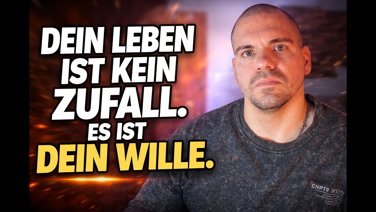dein leben ist kein zufall. es ist dein wille.