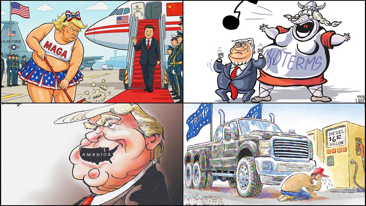 Funniest Trump Political Cartoons | The Trump Satire, Humor & Caricatures, Comic | 28  SEPTEMBER