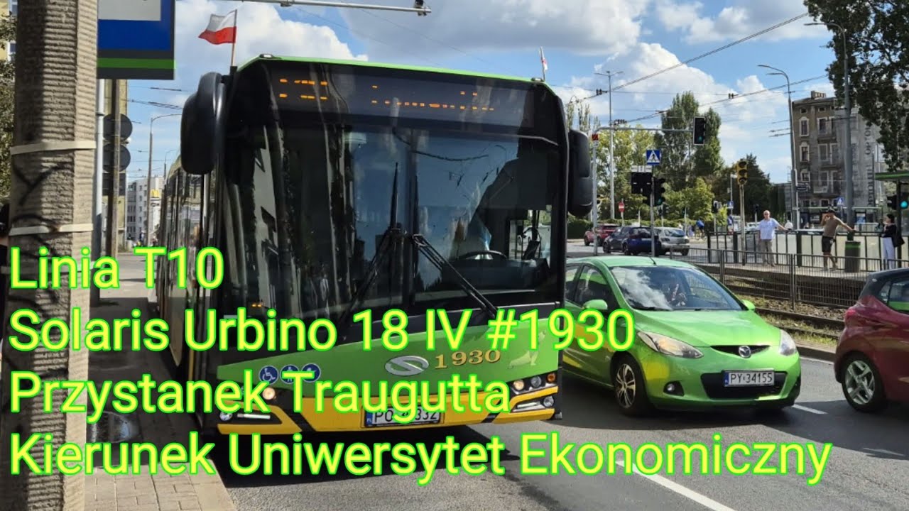 MPK Poznań - Linia T10 - Solaris Urbino 18 IV #1930