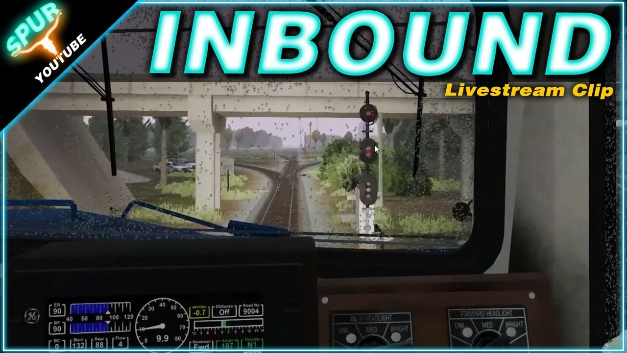 Inbound to Waycross - Run 8 Trainsim Livestream Clip