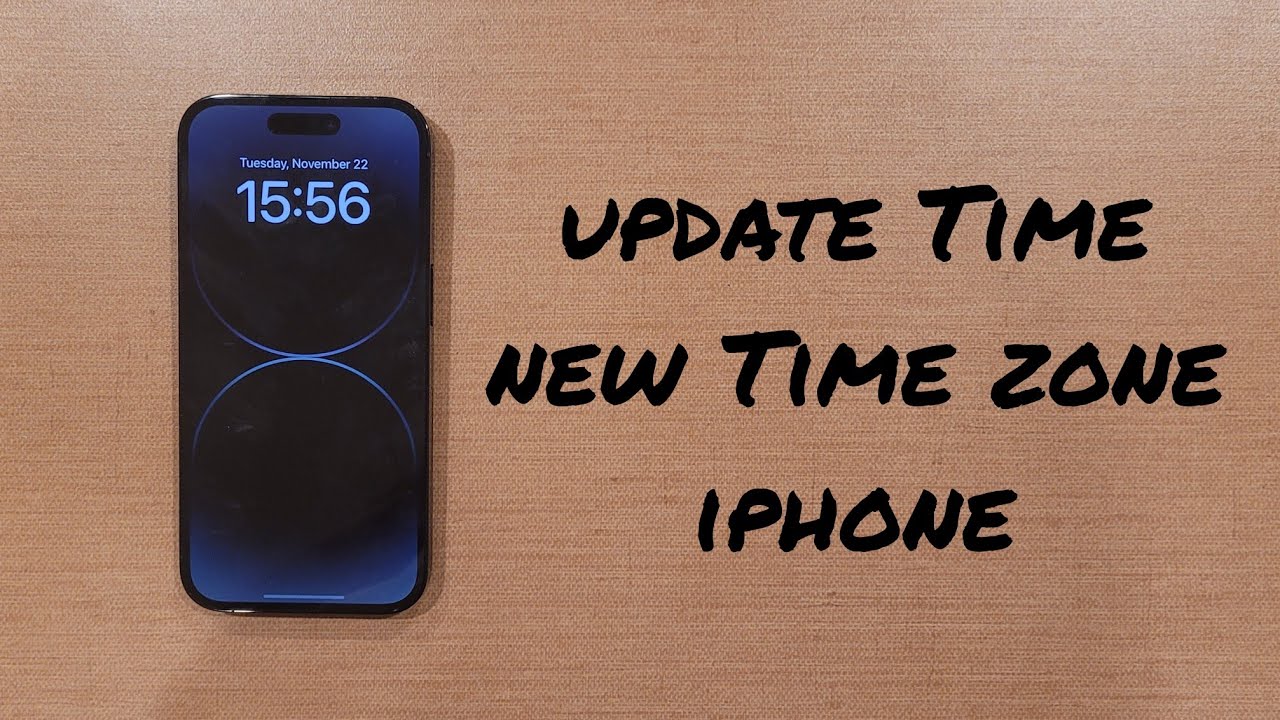 Automatically Update Time in New Time Zone iphone 14/Pro/Max