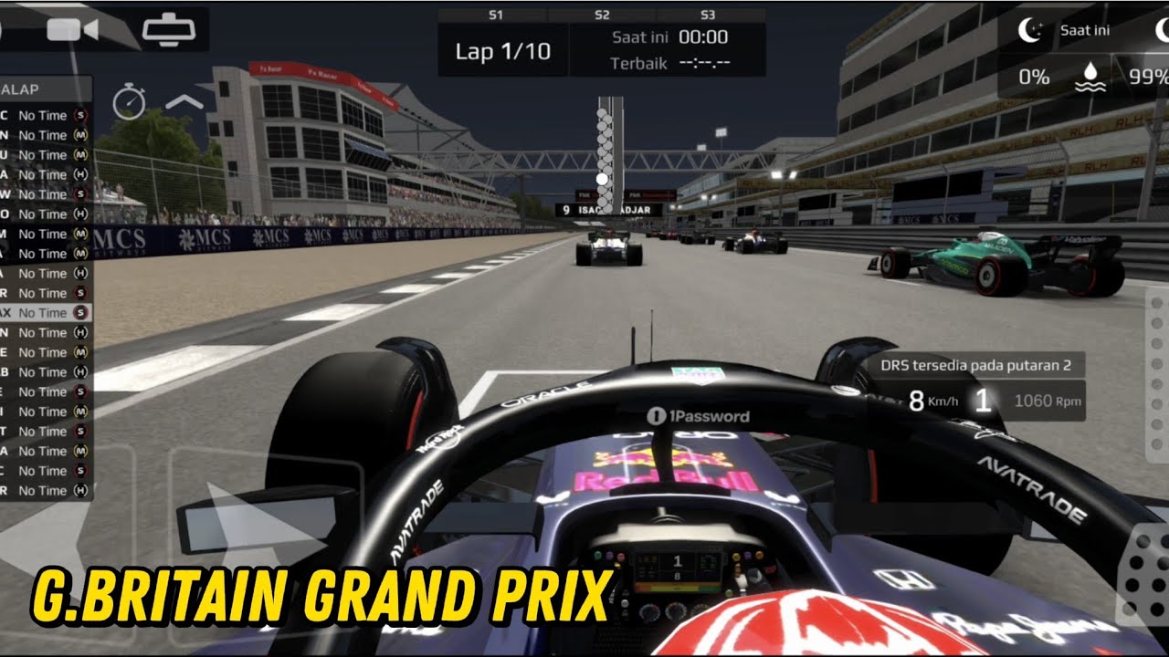 F1 Race G. Britain Grand Prix | Fx Racer