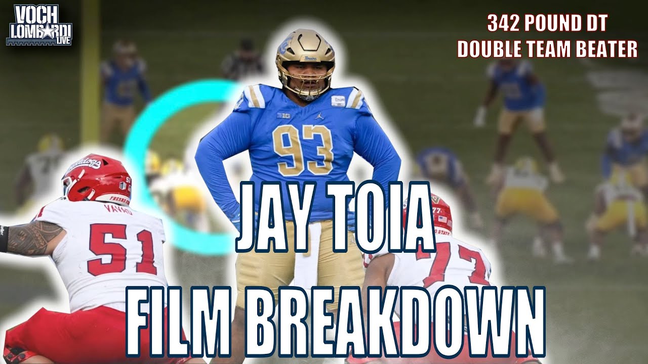 ✭ Cowboys rookie D tackle Jay Toia all 22 highlight film session
