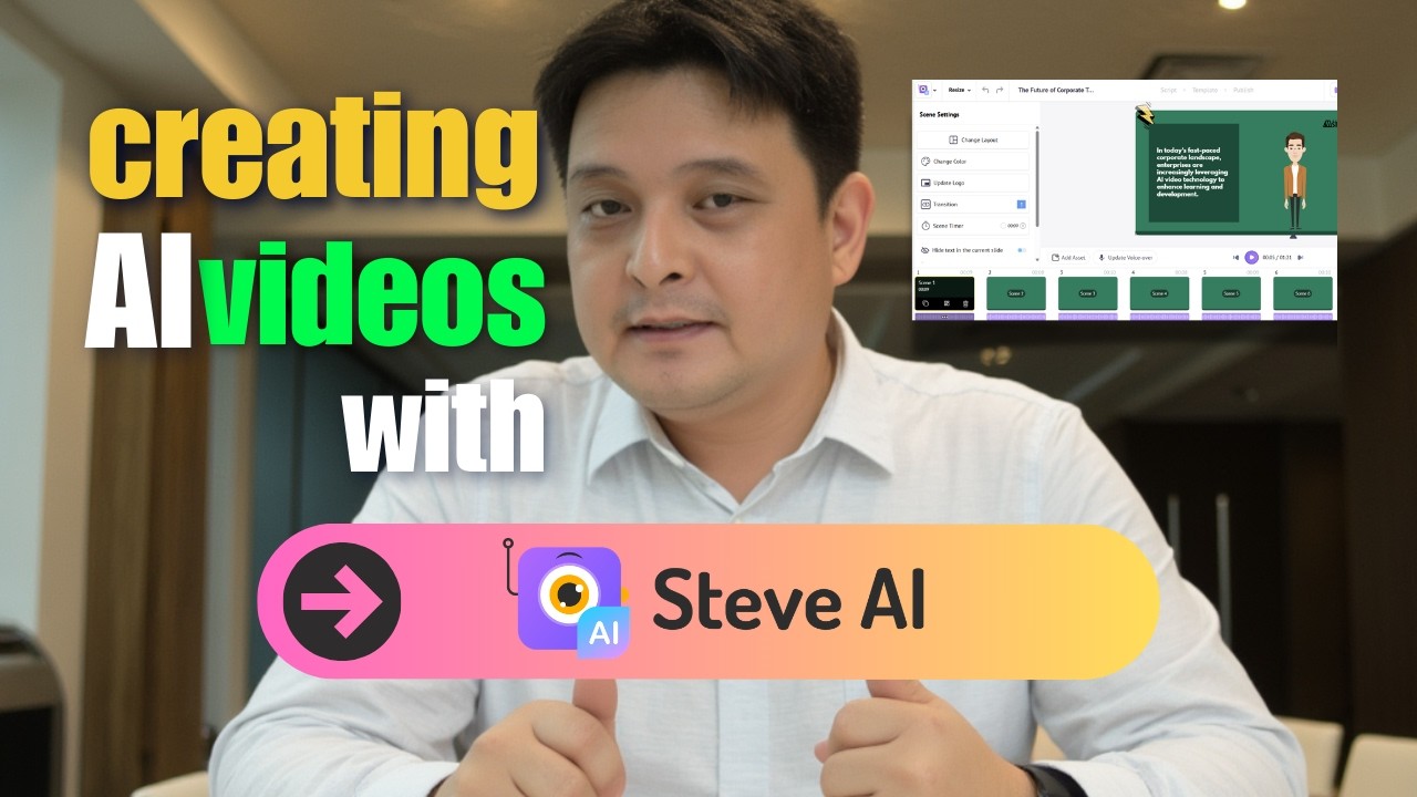 How to Use Steve.ai to Create AI Learning Videos (Tutorial)