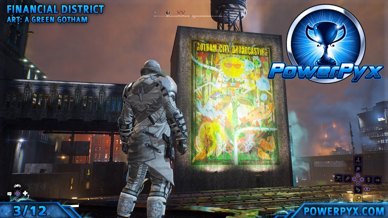 Gotham Knights - All Street Art Locations (Murals) - Claiming the Mural High Ground Trophy Guide