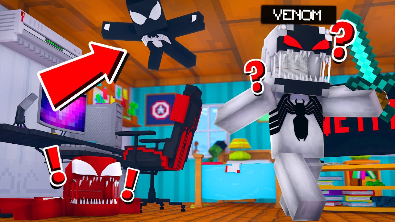 ESCONDE ESCONDE DO VENOM *homem aranha venom* ‹‹ P3DRU ››