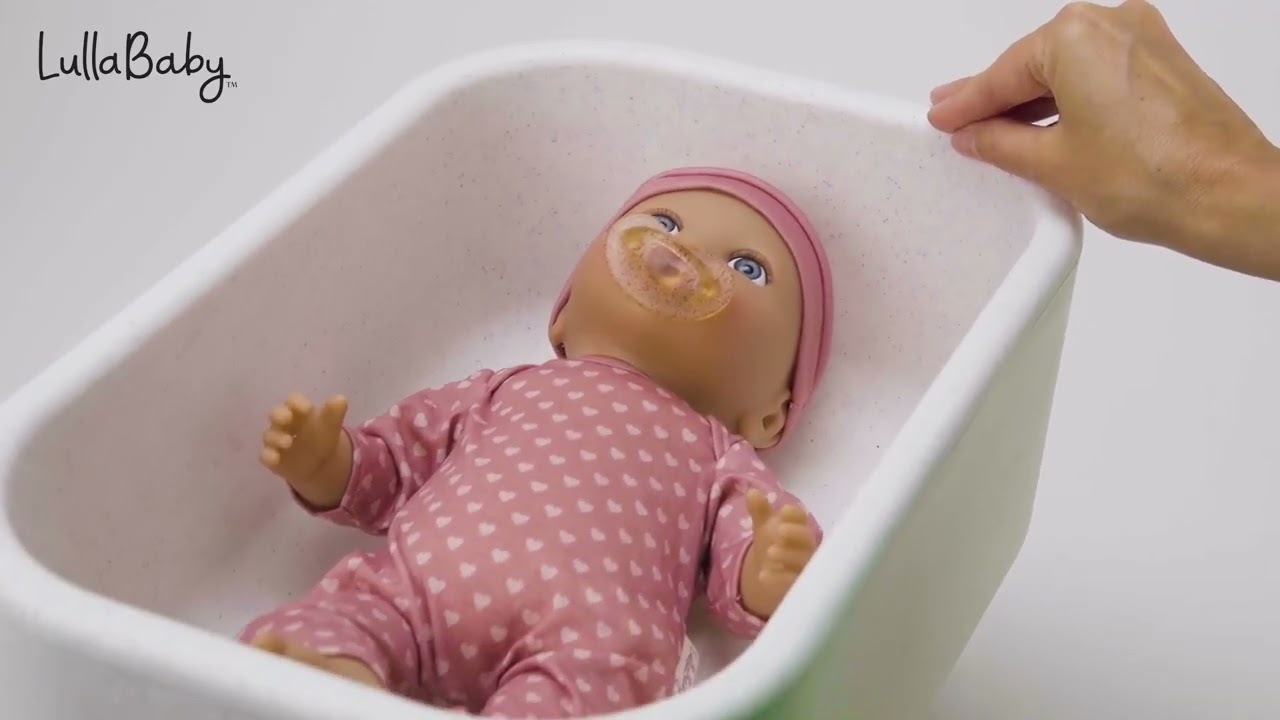 Cuna Mecedora Juguete Para Mu&ntilde;ecas Bebotes Lullababy