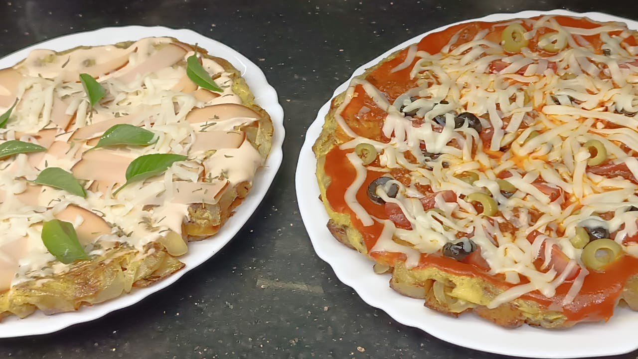 عندك البطاطس 🥔وبيض قومي حالا حضريها 👌فرمشة عين بدون فرن😋 جوج مذاقات 🤗