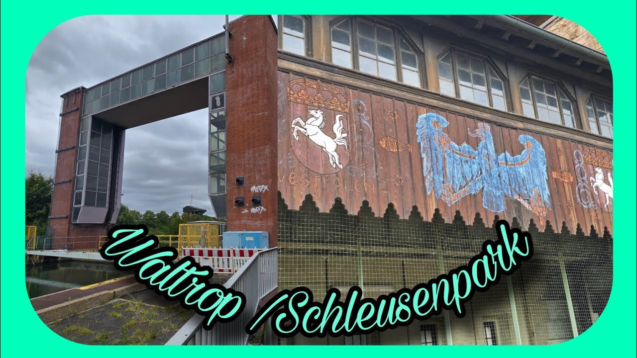 Kleine, leichte Runde : Schleusenpark Waltrop, Dortmund-Ems-Kanal