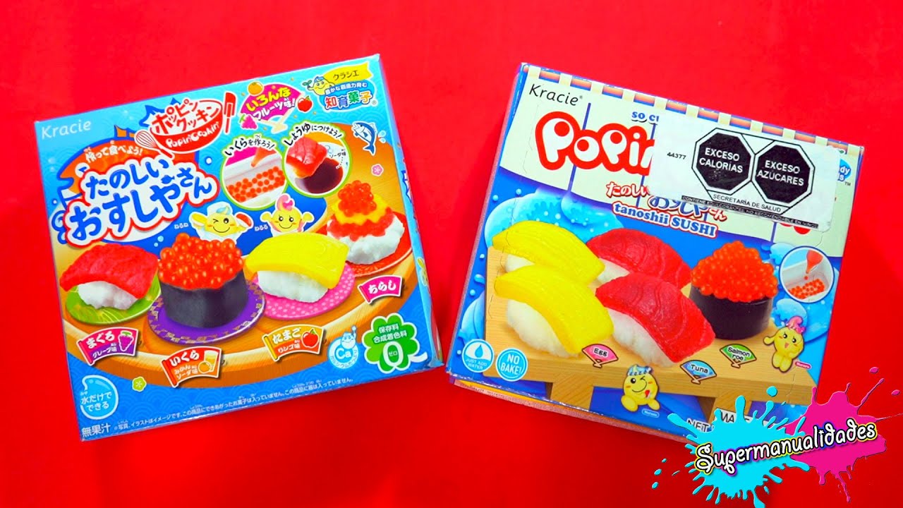 Haciendo Sushi miniatura (Popin' Cookin') - Supermanualidades