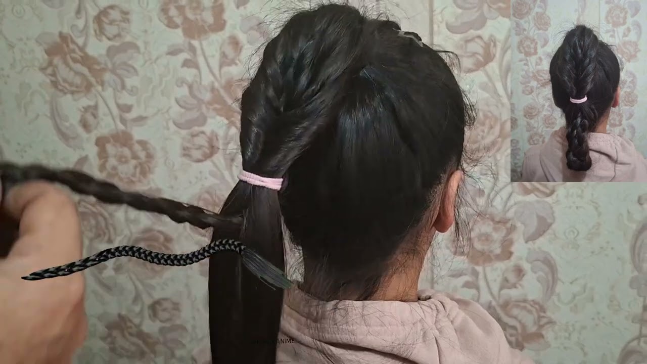 Elegant Braided Hairstyle | Beautiful Hair Idea